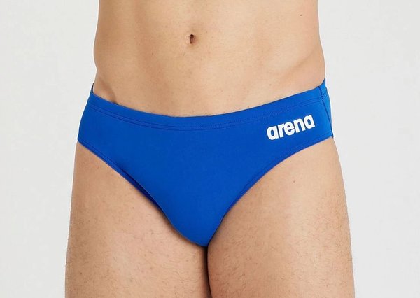 Arena Solid Brief ROYAL-WHITE